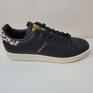 Adidas Stan Smith Cblack/ Owhite IE4633 (Women's Sizes)
